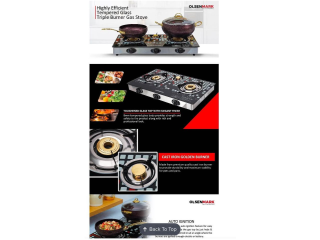 3Burners Gas Stove