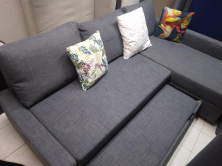 Ikea friheten l-shaped sofa