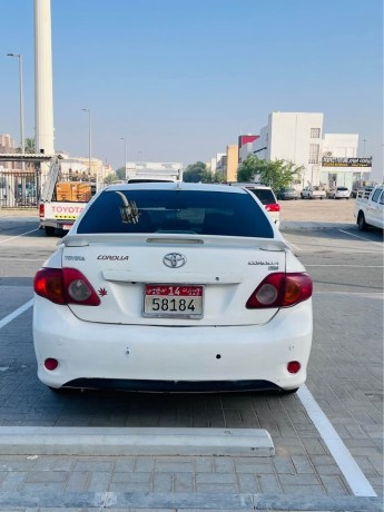 corolah-2009-modle-japan-mulkai-2-month-gadi-good-condition-loction-bani-yas-0562375534-big-1