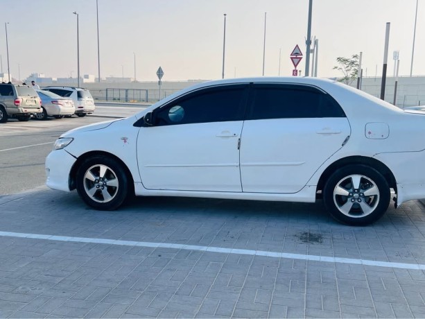 corolah-2009-modle-japan-mulkai-2-month-gadi-good-condition-loction-bani-yas-0562375534-big-4