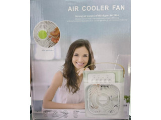 Portable Air Conditioner Cooling Fan,USB Desk Fan with Water