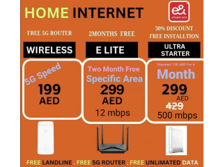 Home Internet services