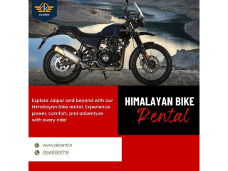 Get Your Royal Enfield Himalayan Bike Rental in Jaipur