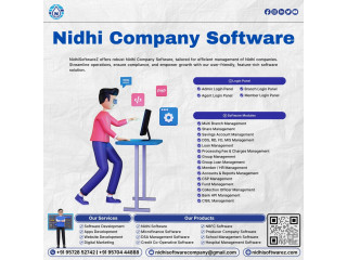 Nidhi Banking Software Company