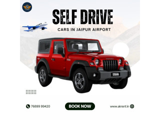 Affordable Self-Drive Cars at Jaipur Airport with AK Rents